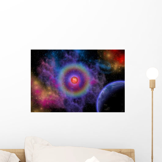 Colorful Emissions Are Released Wall Decal