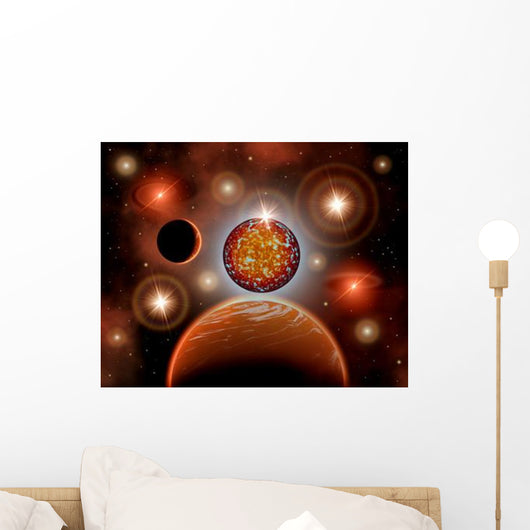 Cosmic Place within Nebula Wall Decal