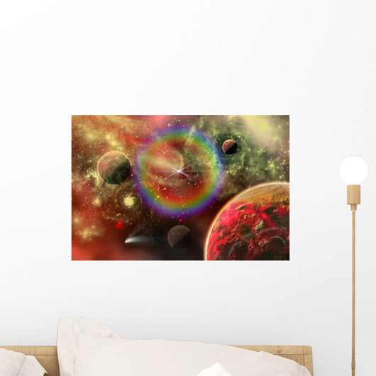 Artist's Concept Illustrating Cosmic Wall Decal
