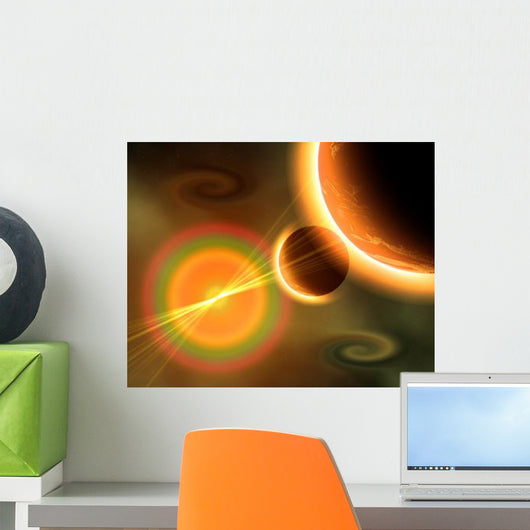 Artists Concept Solar Storm Wall Decal
