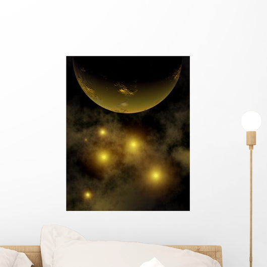 Artist's Concept Illustrating Star Wall Decal