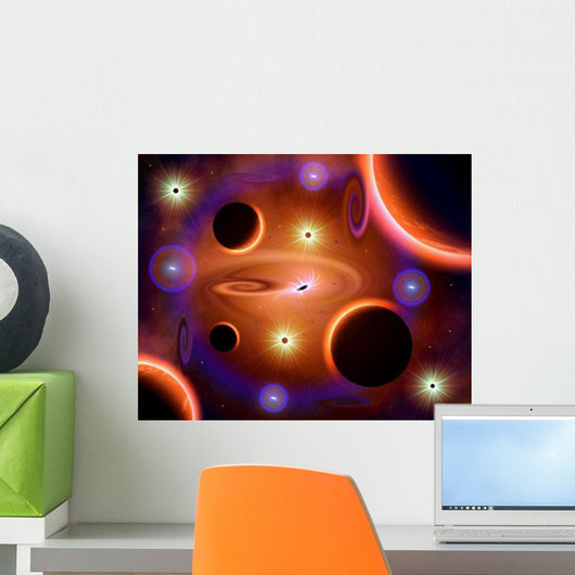 Cosmic Place Where Time Wall Decal