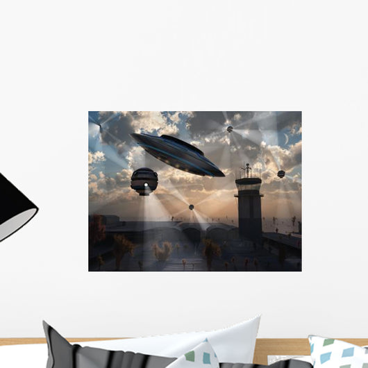 Artist's Concept Stealth Technology Wall Decal