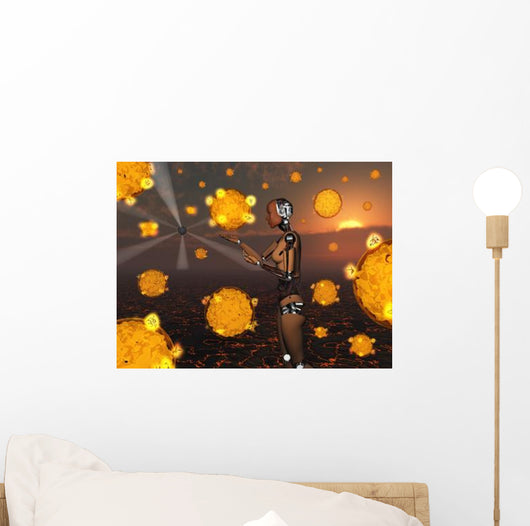 Android Learns to Use Wall Decal