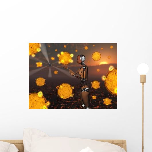 Android Learns to Use Wall Decal