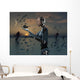 Android Takes Closer Look Wall Decal Design 2