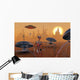 Artist's Concept Life Mars Wall Decal