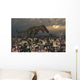 Pair Nanotyrannus amongst Invasion Wall Decal