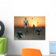 Androids and Robots Explore Wall Decal