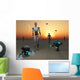 Androids and Robots Explore Wall Decal