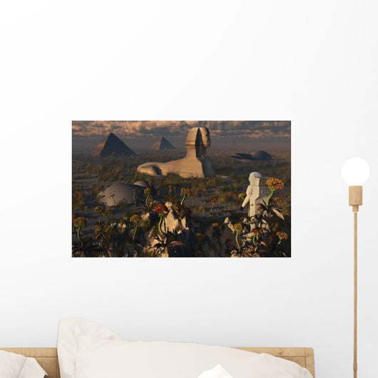 Astronaut Explorer Wall Decal