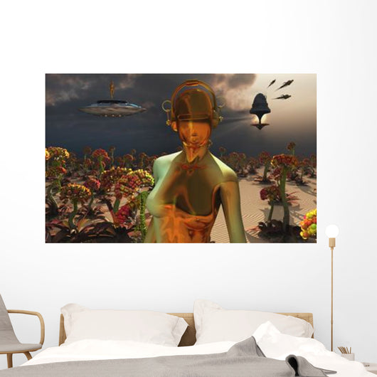 Robots Are Often Used Wall Decal