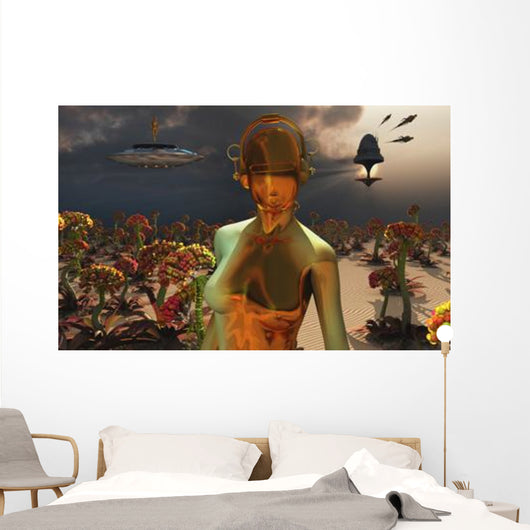 Robots Are Often Used Wall Decal