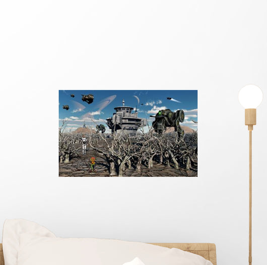 World Stripped Bare from Wall Decal