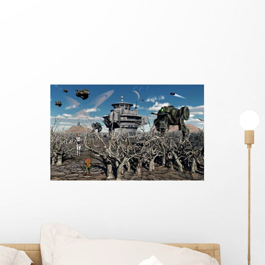 World Stripped Bare from Wall Decal