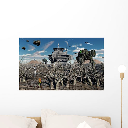 World Stripped Bare from Wall Decal