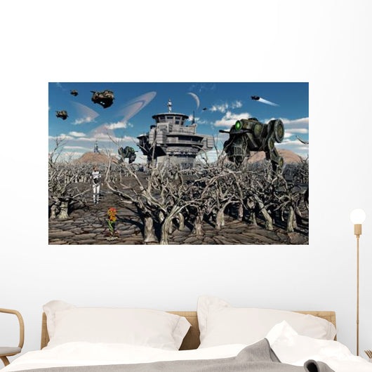 World Stripped Bare from Wall Decal