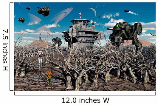 World Stripped Bare from Wall Decal