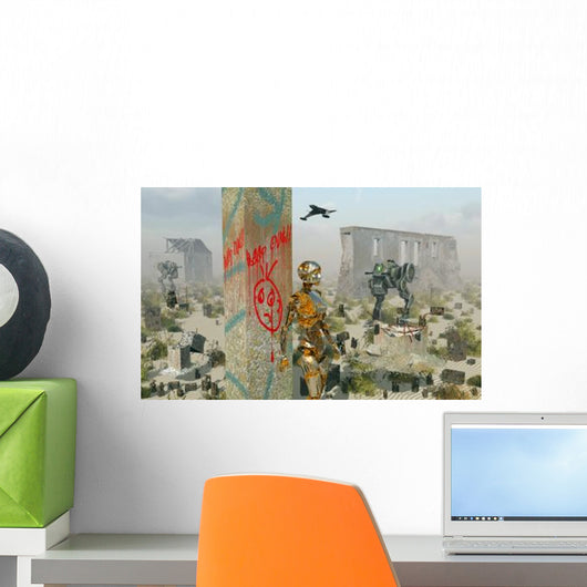 Death Ruins and Decay Wall Decal