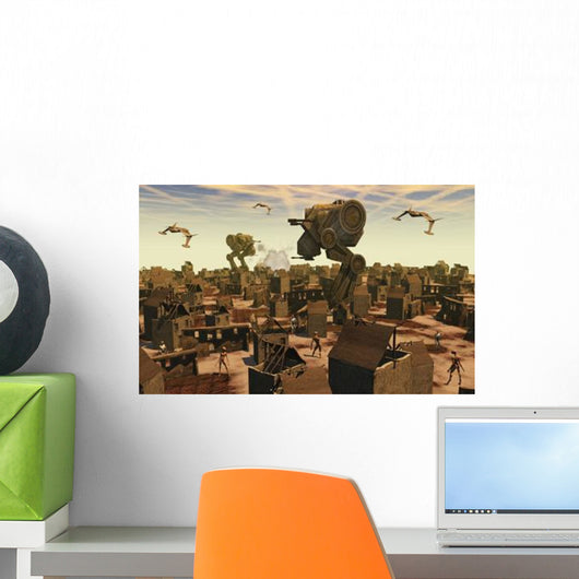Ruins Earth Type Environment Wall Decal