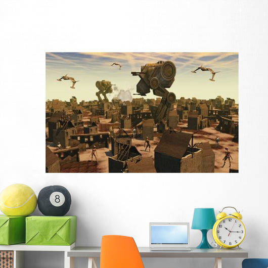 Ruins Earth Type Environment Wall Decal