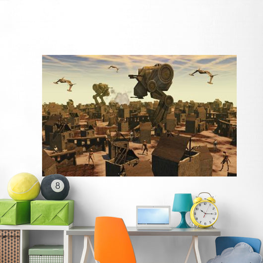 Ruins Earth Type Environment Wall Decal