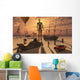 Bizarre and Surreal Sculpture Wall Decal