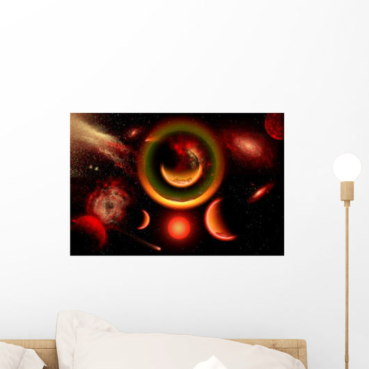 Universe Is Place Intense Wall Decal