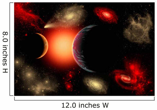 Artist's Concept Cosmic Wonders Wall Decal