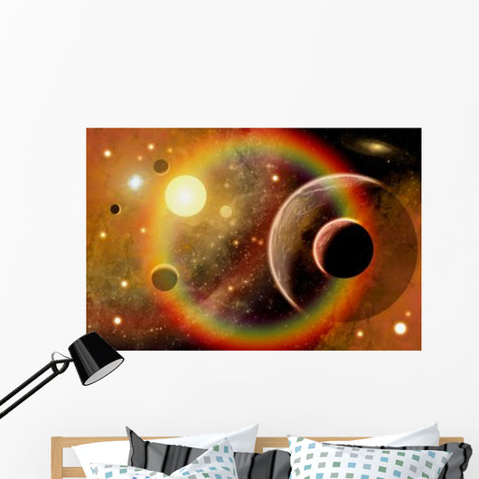 Planetary System Outer Limits Wall Decal