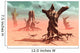Surreal Look Petrified Prehistoric Wall Decal