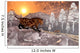 Pair Sabre Tooth Tigers Wall Decal