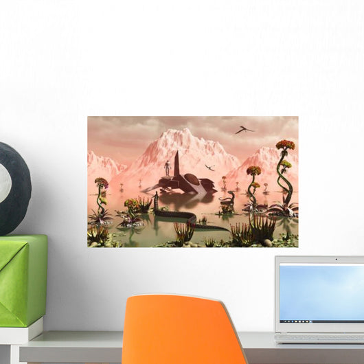 Lone Star Fighter Pilot Wall Decal