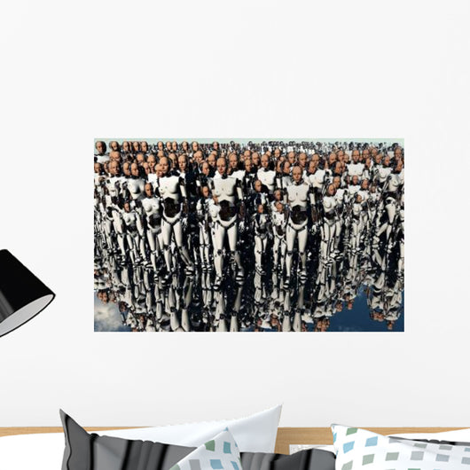 Mass Gathering Female like Wall Decal Design 2