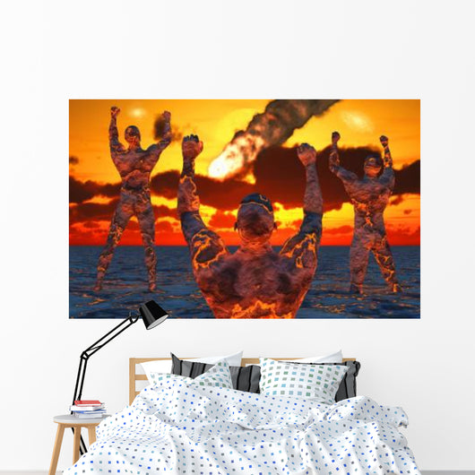 Conceptual Image Based Myths Wall Decal