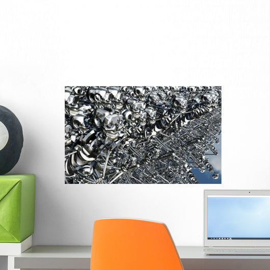 Virus Has Spread through Wall Decal