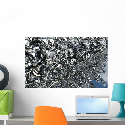 Virus Has Spread through Wall Decal