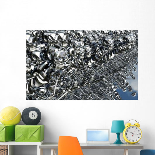 Virus Has Spread through Wall Decal