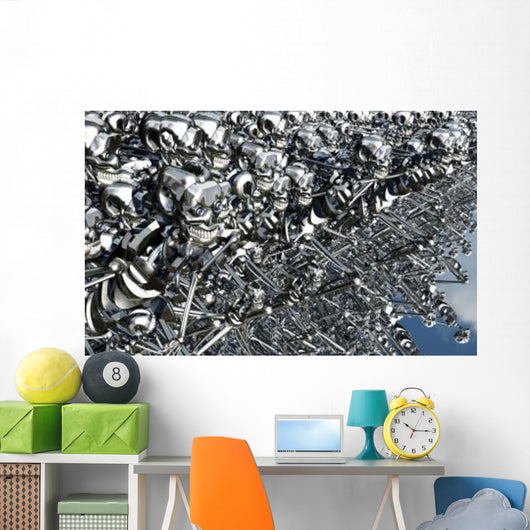 Virus Has Spread through Wall Decal