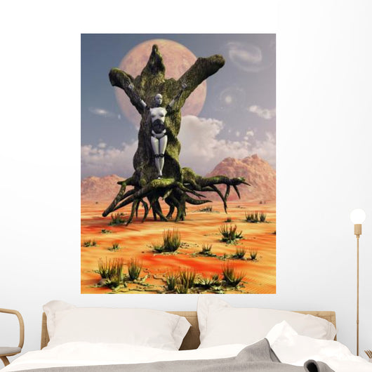 Crucifixion Messianic Martyr Alternate Wall Decal
