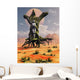 Crucifixion Messianic Martyr Alternate Wall Decal