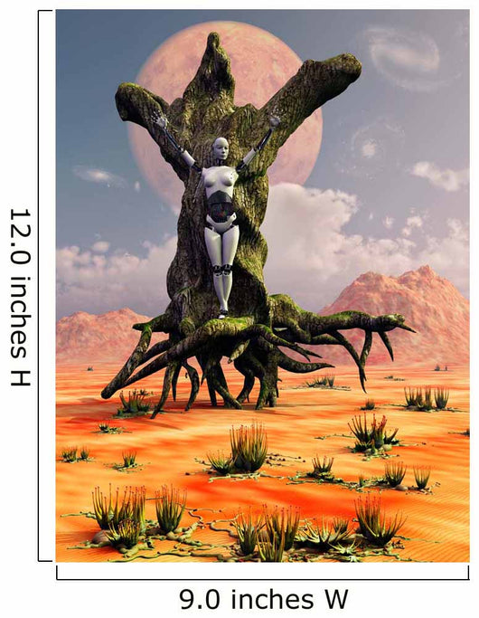 Crucifixion Messianic Martyr Alternate Wall Decal
