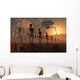 Ghostly Robotic Army Is Wall Decal