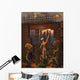 Alien Reptoid Being Exploring Wall Decal