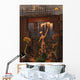Alien Reptoid Being Exploring Wall Decal