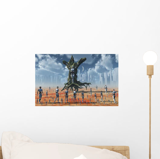 Alternate Reality Cyborgs Pay Wall Decal