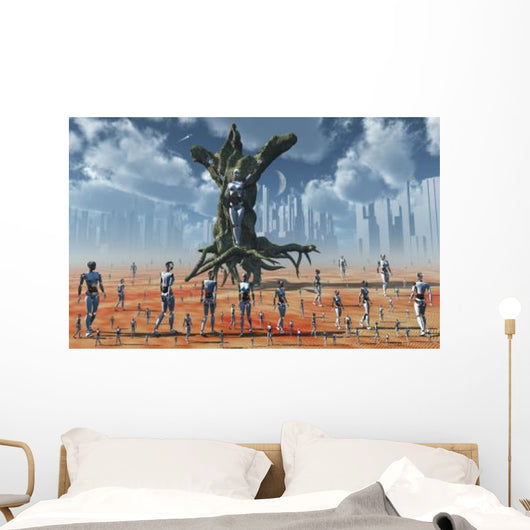 Alternate Reality Cyborgs Pay Wall Decal