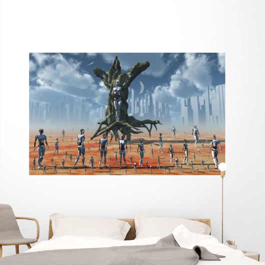 Alternate Reality Cyborgs Pay Wall Decal