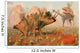 Living Fossils Stegosaurus and Wall Decal