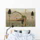 Living Fossilized Omeisaurus Sauropod Wall Decal Design 2